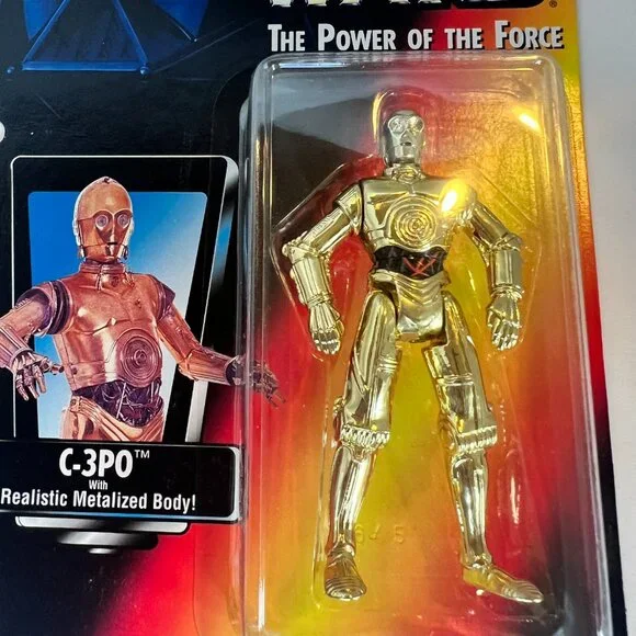 C-3PO The Power of the Force Action Figure from 1995 Vintage - Picture 3 of 5